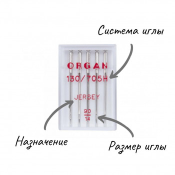 PRO иглы ORGAN PRO иглы ORGAN